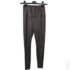 Aritzia Wilfred Free faun Grey Daria women's faux  suede pull on pant size small